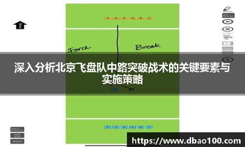 深入分析北京飞盘队中路突破战术的关键要素与实施策略